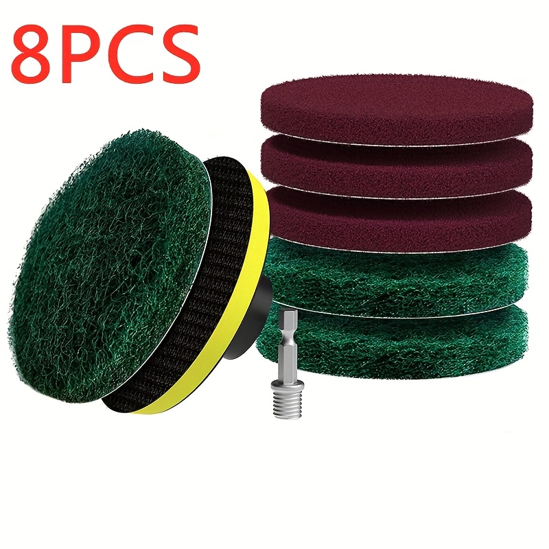 Home Bathroom Cleaner - Kit de brosses électriques pour perceuse,