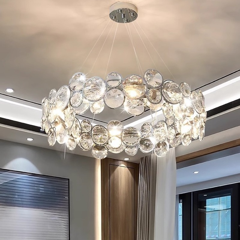 Home Bathroom Design Simple - Lustre en cristal moderne de luxe