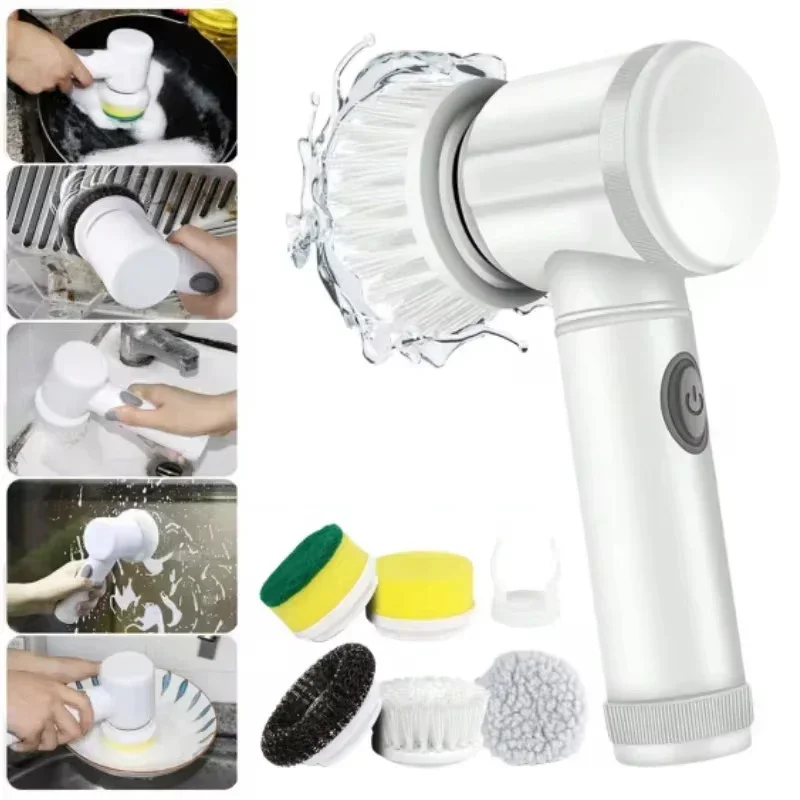 Home Bathroom Cleaner - Épurateur électrique 5 en 1, épurateur