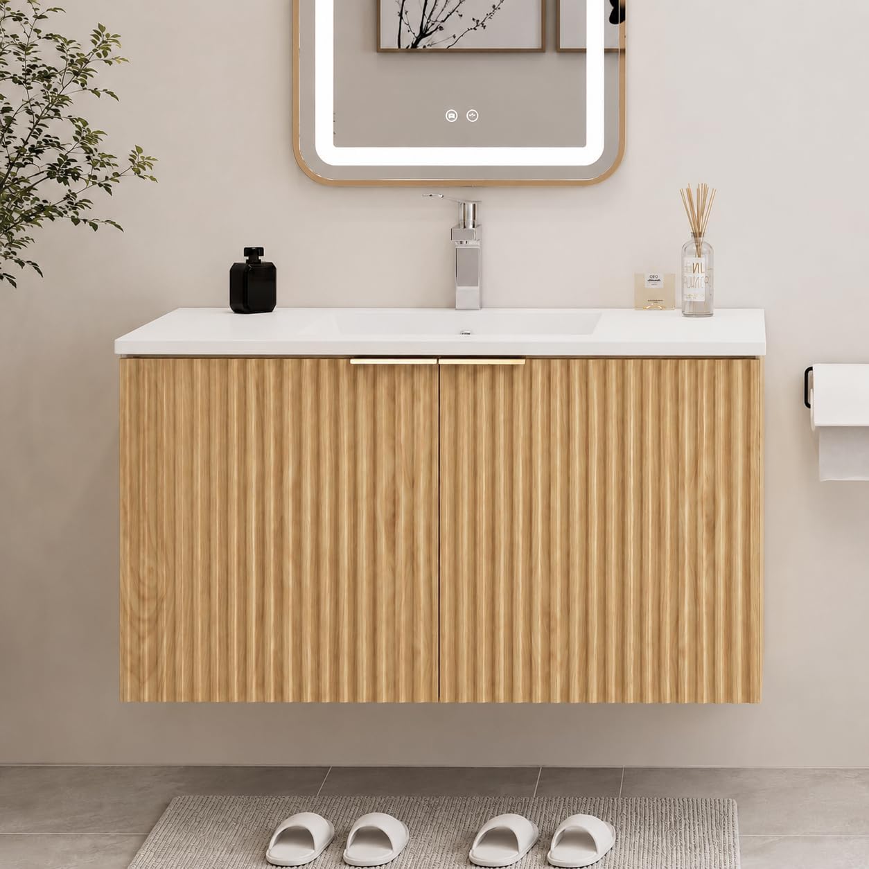 Home Bathroom - Meuble-lavabo de salle de bain flottant