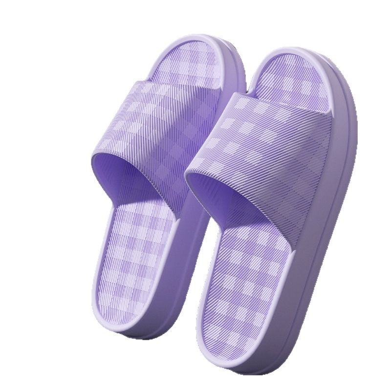 Home Bathroom Size - Chaussons de bain à plateforme épaisse