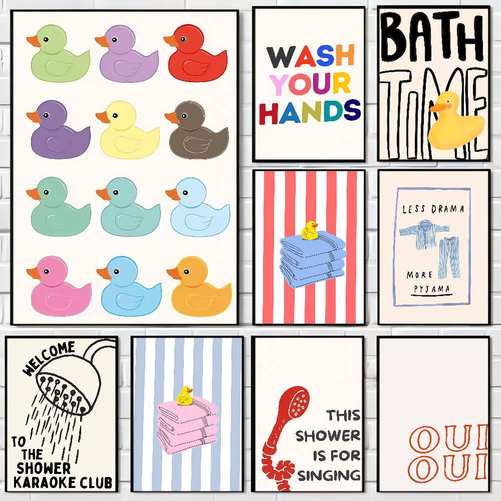 Home Goods Bathroom Decor - Canard en caoutchouc amusant pour la