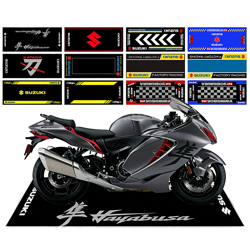 Home Bathroom Carpet - Tapis de présentation pour moto Suzuki,