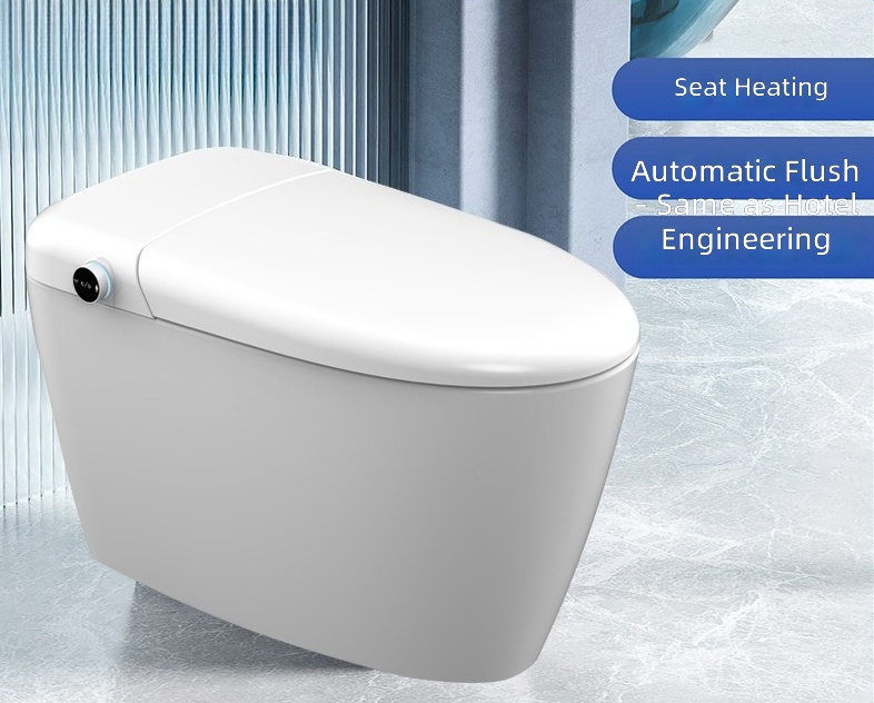 Home Bathroom - Siège de toilette intelligent chauffant, chasse