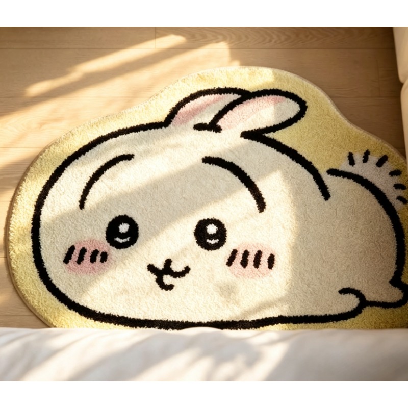 Home Goods Bathroom Rugs - Tapis en peluche Anime Chiikawa, motif