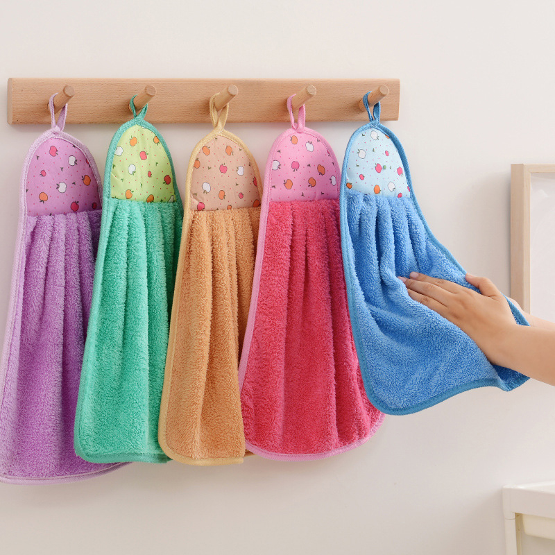 Home Bathroom Cleaner - Lot de 4 petites serviettes de