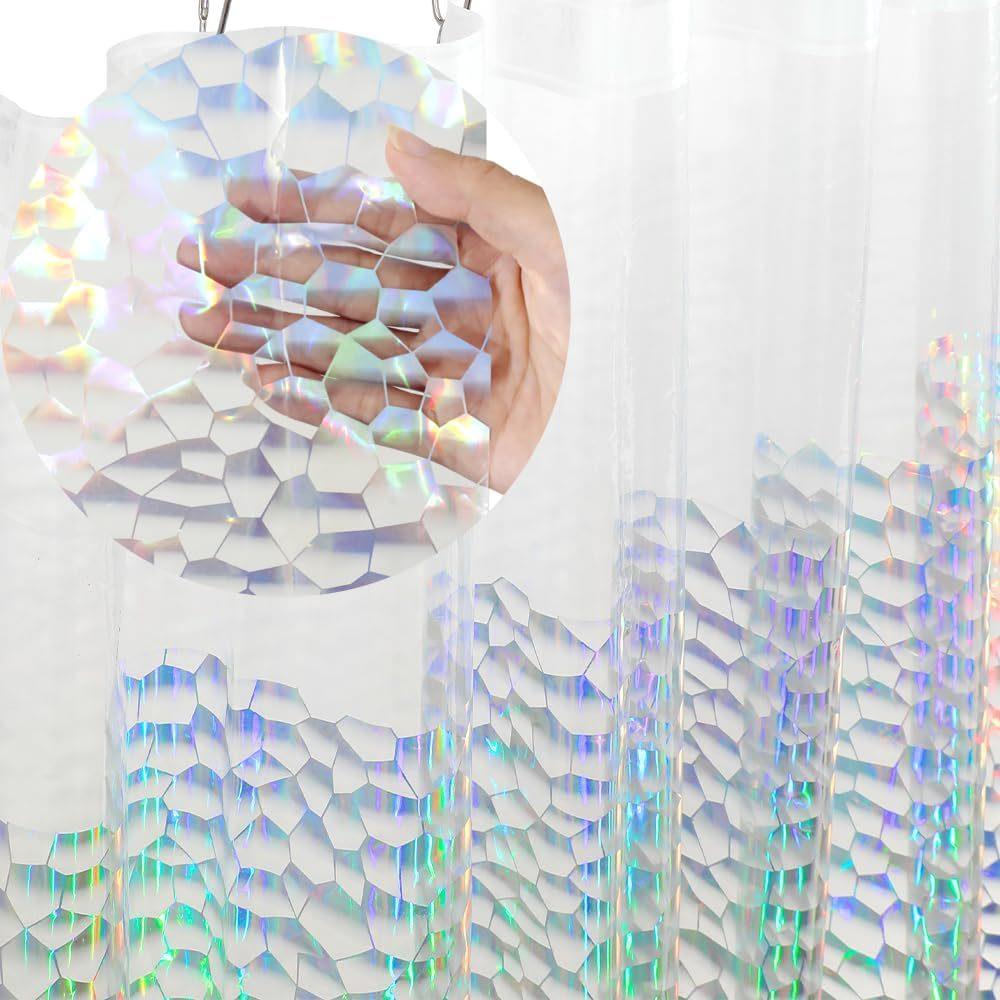Shower Curtain Liner - Rideau de douche imprimé étoiles, doublure