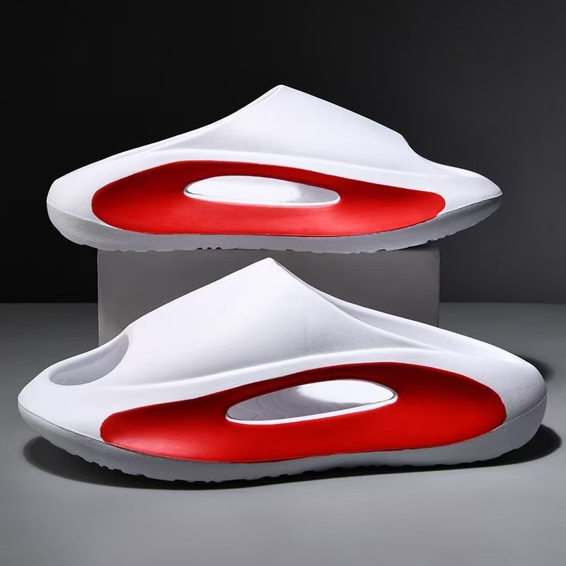 Home Bathroom Size - Claquettes ouvertes pour couple unisexe, antidérapantes,