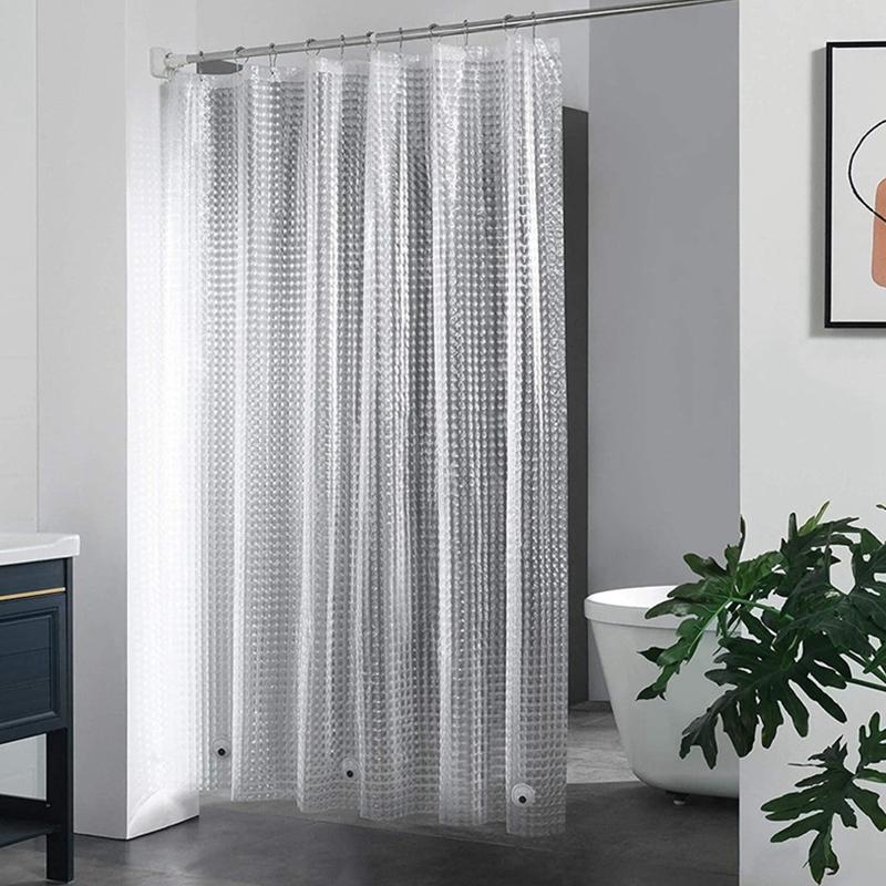 Rideau de douche PEVA transpar - Shower Curtain Liner avis et prix