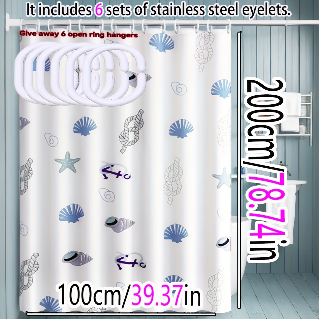 Rideau de Douche Imperméable T - Shower Curtain Liner avis et prix
