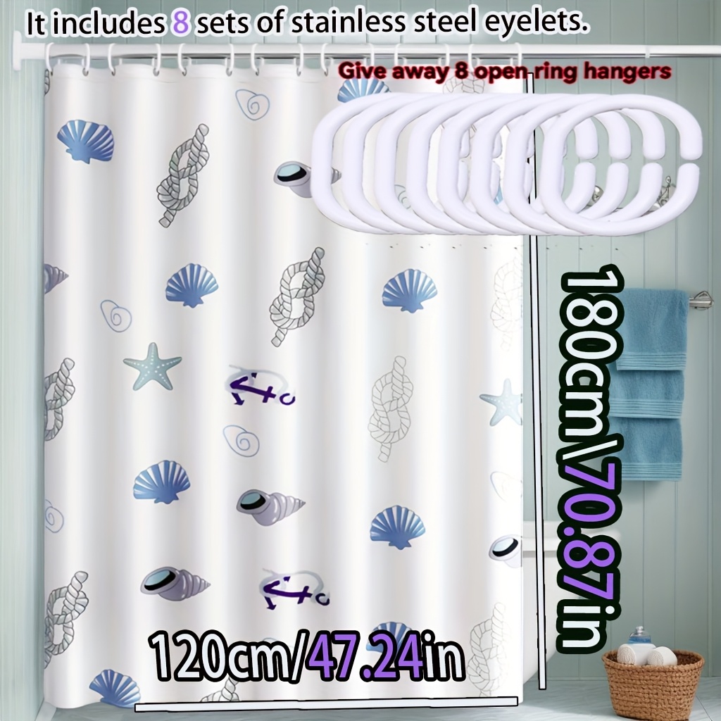 Rideau de Douche Imperméable T - Shower Curtain Liner avis et prix