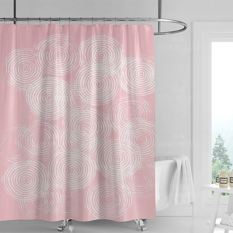 Rideau de douche abstrait géom - Shower Curtain Liner avis et prix