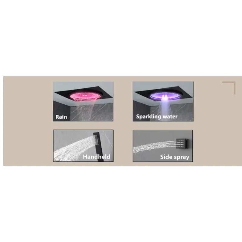 Ensemble de douche LED intelli - Home Bathroom avis et prix