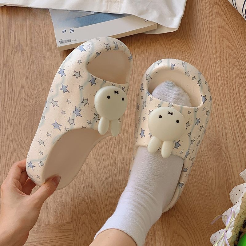 Mignonnes pantoufles Miffy Bun - Home Bathroom Movie avis et prix