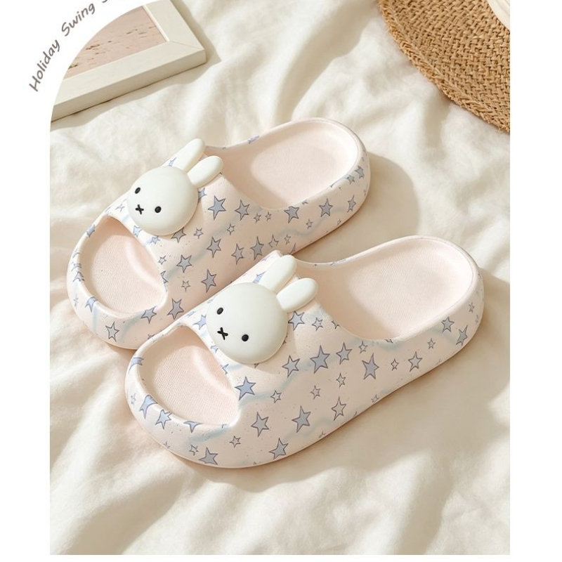 Mignonnes pantoufles Miffy Bun - Home Bathroom Movie avis et prix