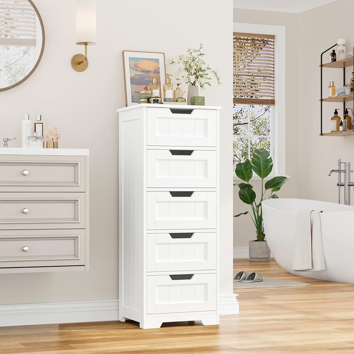 Meuble de rangement autoportan - Home Bathroom Furniture avis et prix