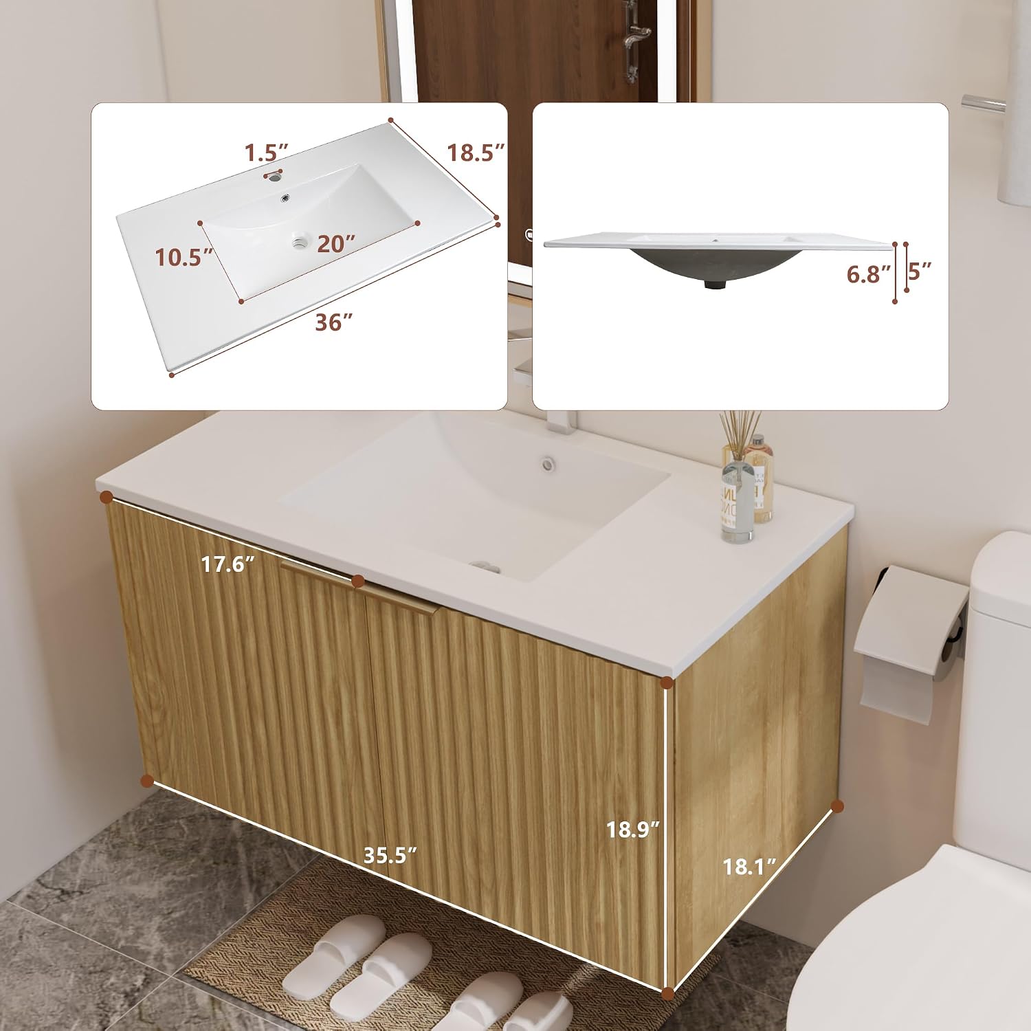 Meuble-lavabo de salle de bain - Home Bathroom avis et prix