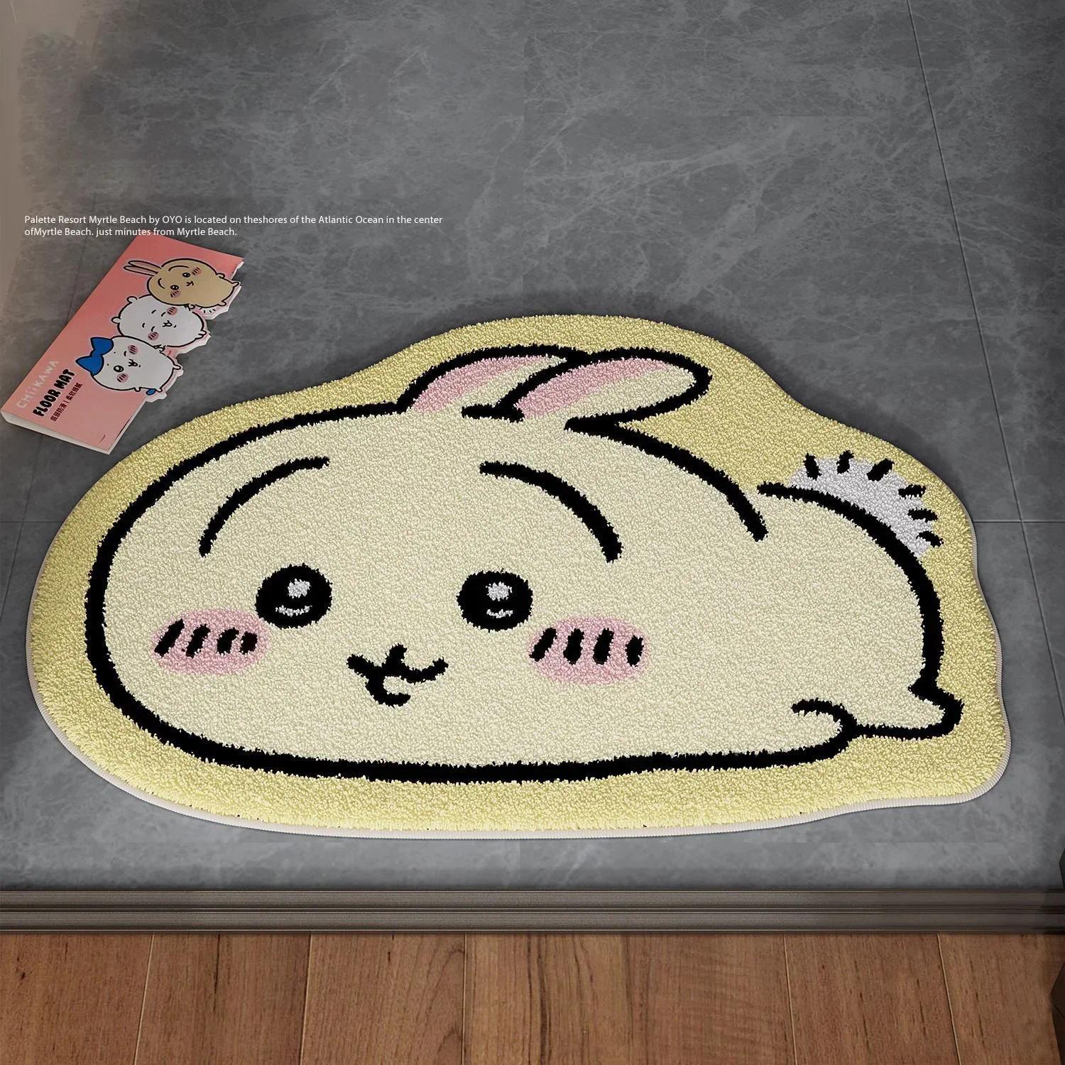 Tapis de bain à motif de dessi - Home Bathroom Carpet avis et prix