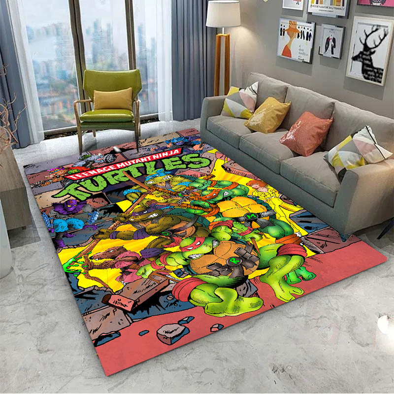 Tapis 3D Turtles Ninja Mutants - Home Bathroom Carpet avis et prix