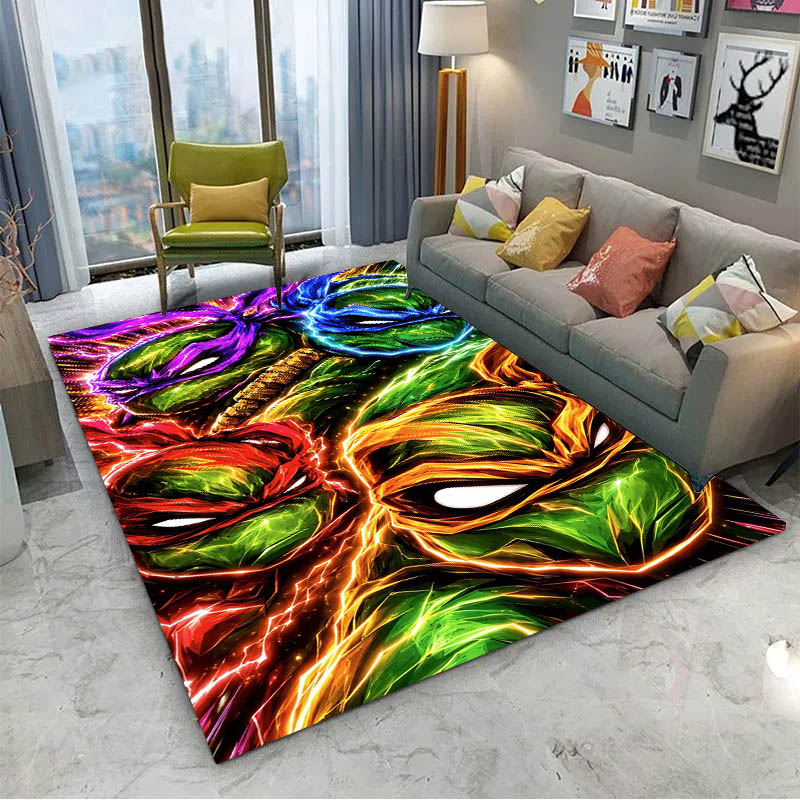 Tapis 3D Turtles Ninja Mutants - Home Bathroom Carpet avis et prix