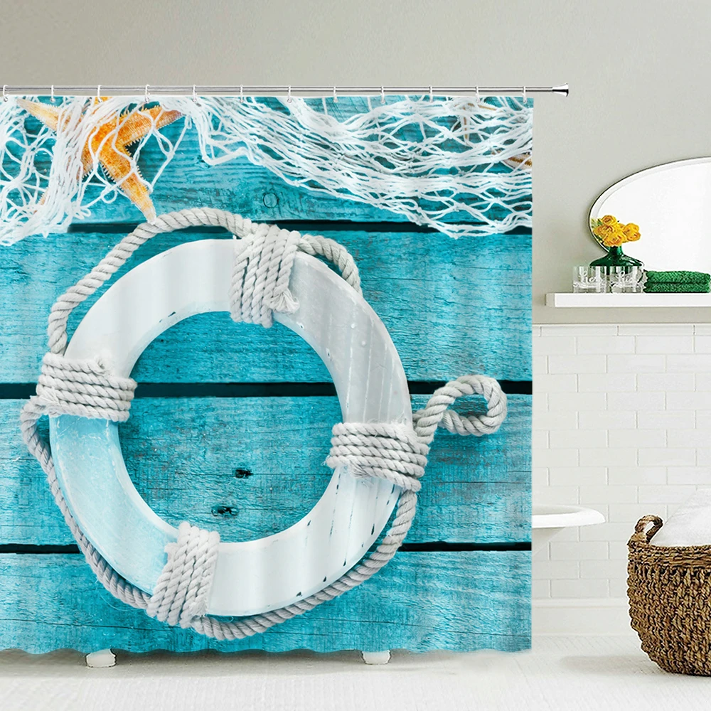 Rideaux de douche de plage de  - Shower Curtain Liner avis et prix