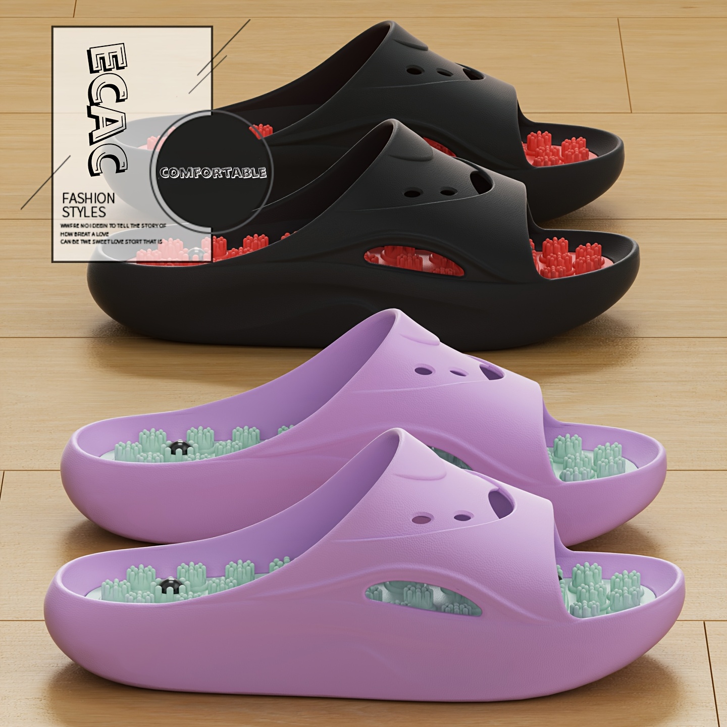 Chaussons de massage EVA pour  - Home Bathroom Size avis et prix