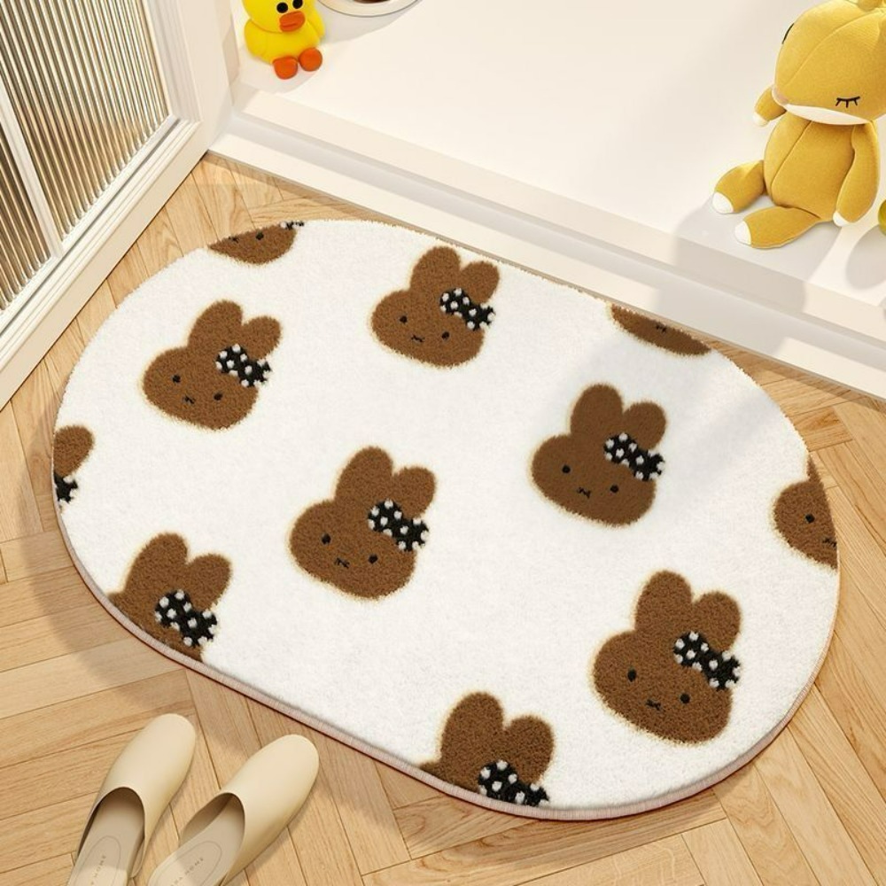 Tapis de sol Miffy en imitatio - Home Bathroom Carpet avis et prix