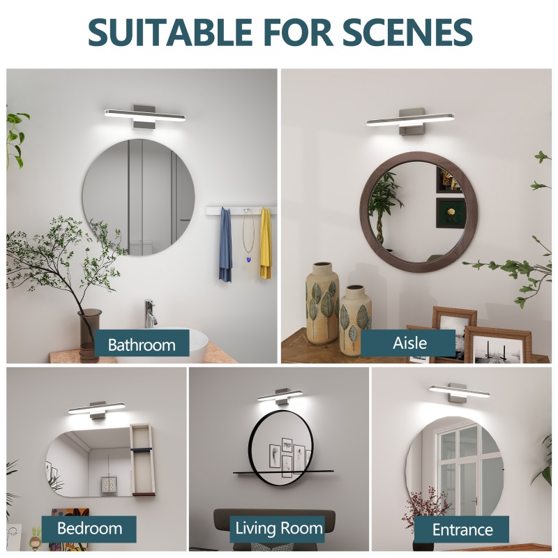 Lampes de toilette LED moderne - Home Theater Bathroom avis et prix