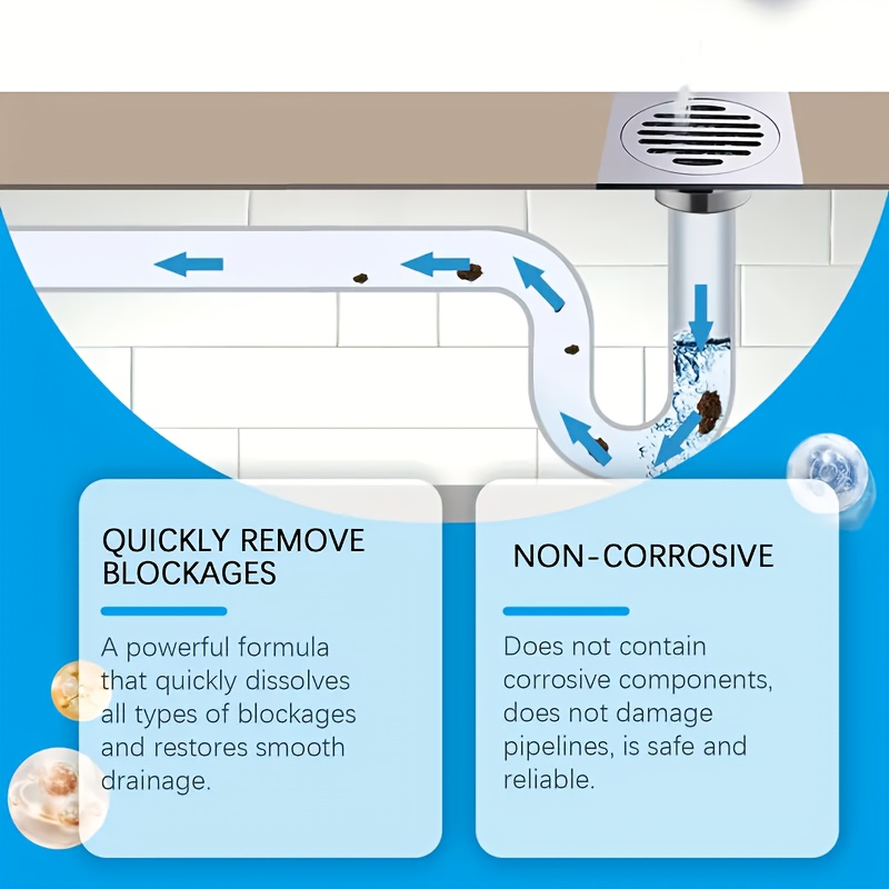 Poudre de nettoyage de canalis - Home Bathroom Cleaner avis et prix