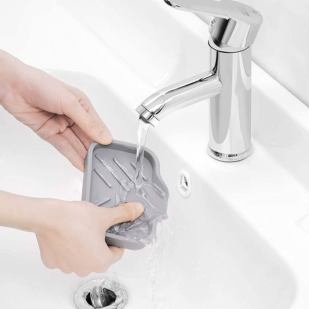 1 pièce Porte-savon en silicon - Home Bathroom Design Simple avis et prix