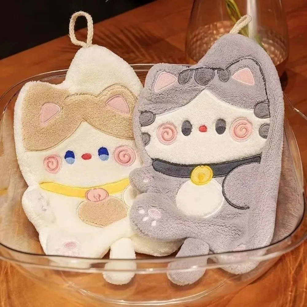 Serviette à main chat mignon,  - Home Bathroom Supplies avis et prix