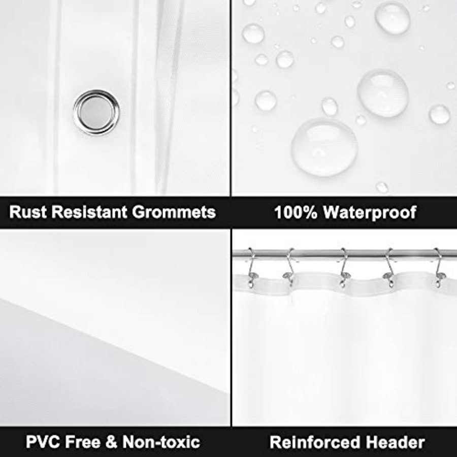 Rideau de Douche Givré - Doubl - Shower Curtain Liner avis et prix