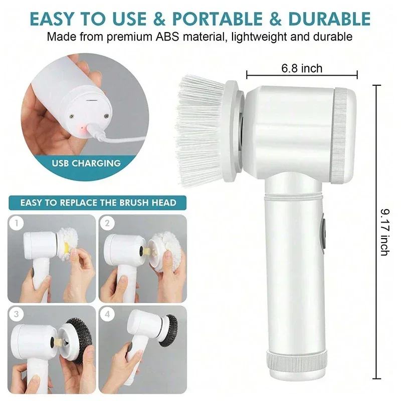 Épurateur rotatif électrique s - Home Bathroom Cleaner avis et prix
