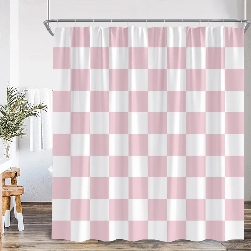 Rideau de Douche à Carreaux No - Shower Curtain Liner avis et prix