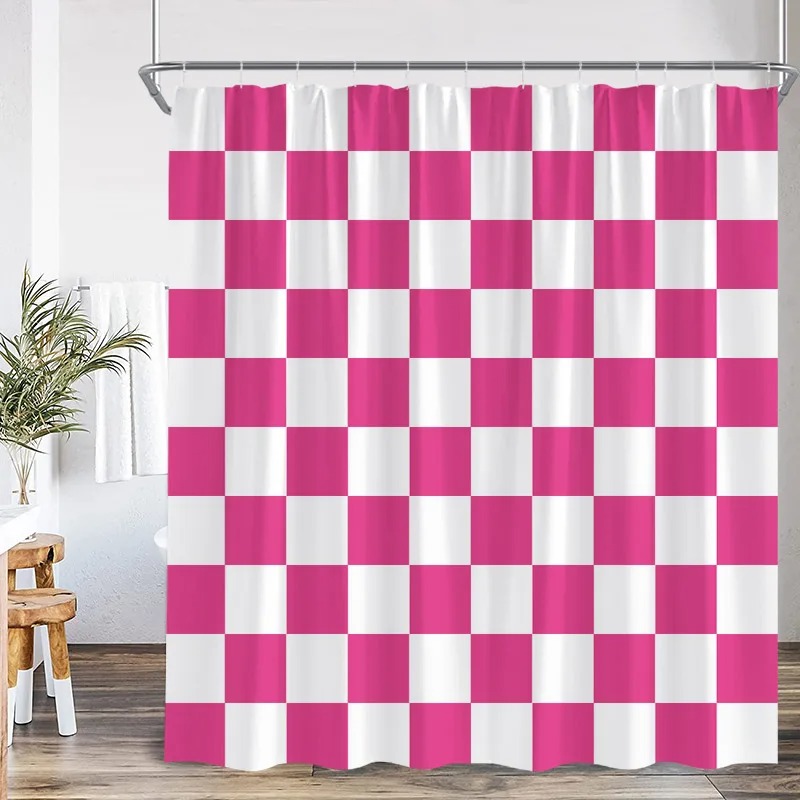 Rideau de Douche à Carreaux No - Shower Curtain Liner avis et prix