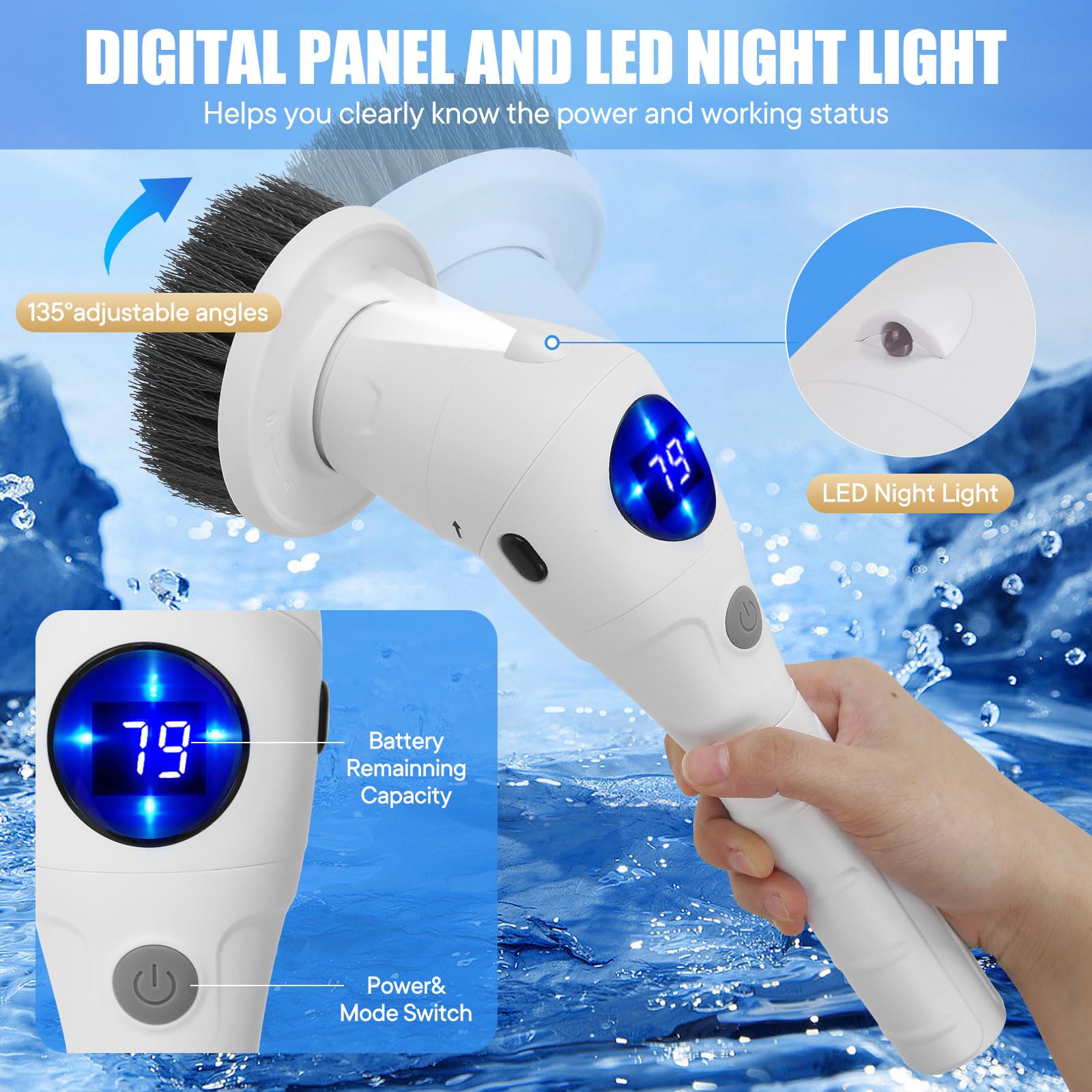 Brosse de nettoyage électrique - Home Bathroom Cleaner avis et prix