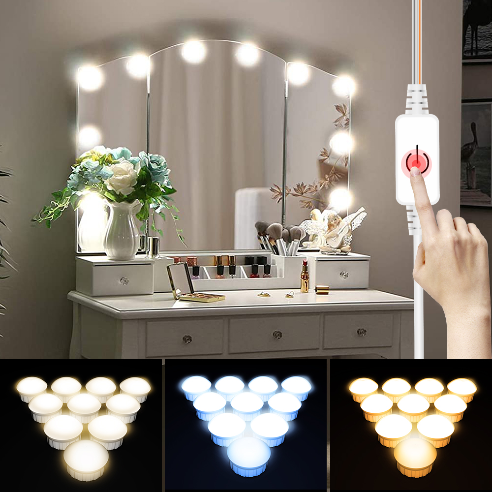 Lampe LED USB pour miroir de c - Home Theater Bathroom avis et prix