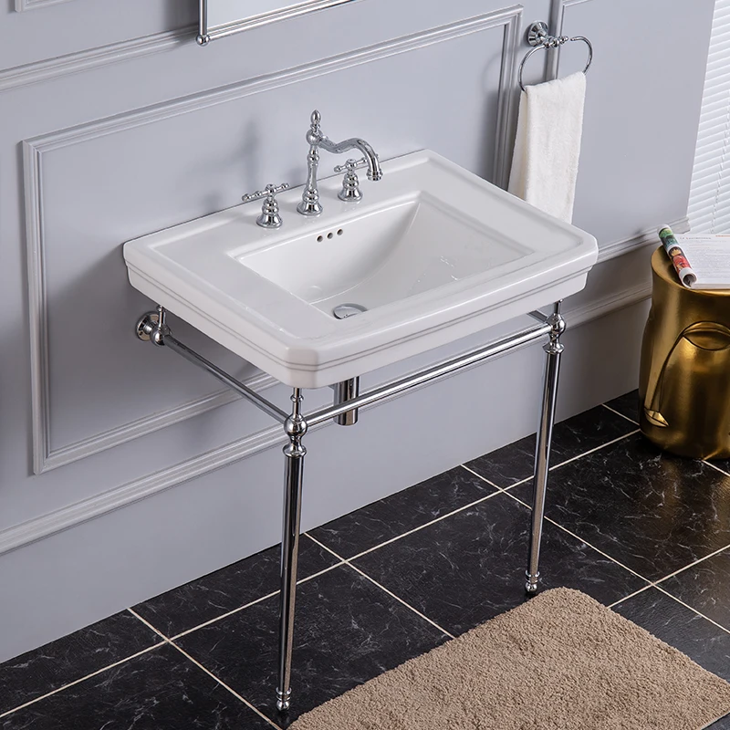 Support mural à trois trous po - Home Bathroom Design Simple avis et prix