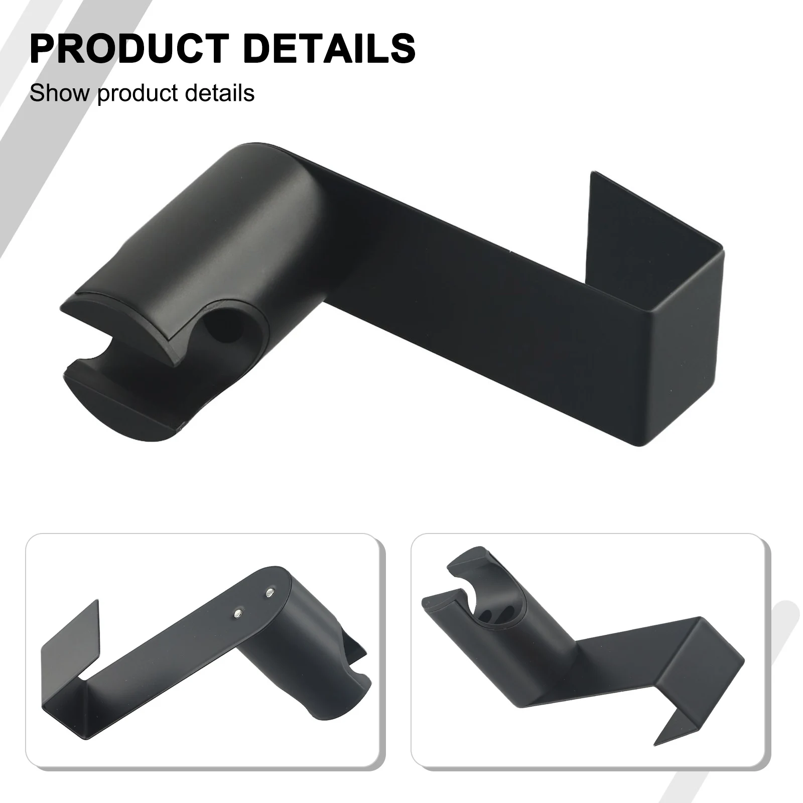 Support de fixation mural noir - Home Bathroom Taps avis et prix