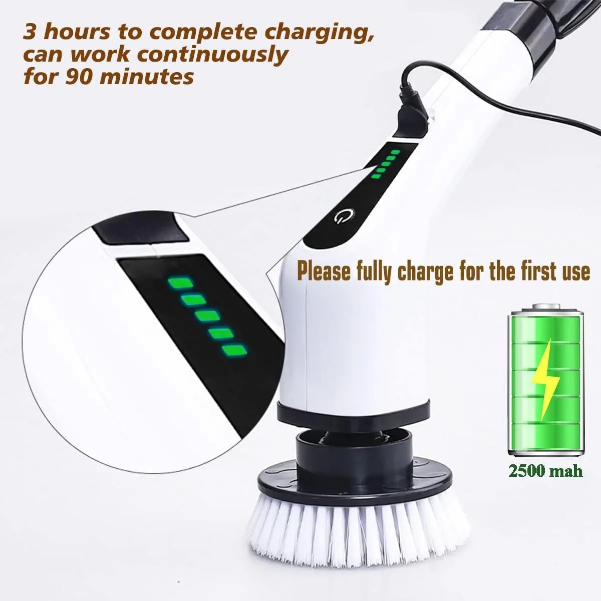 Brosse de nettoyage électrique - Home Bathroom Cleaner avis et prix