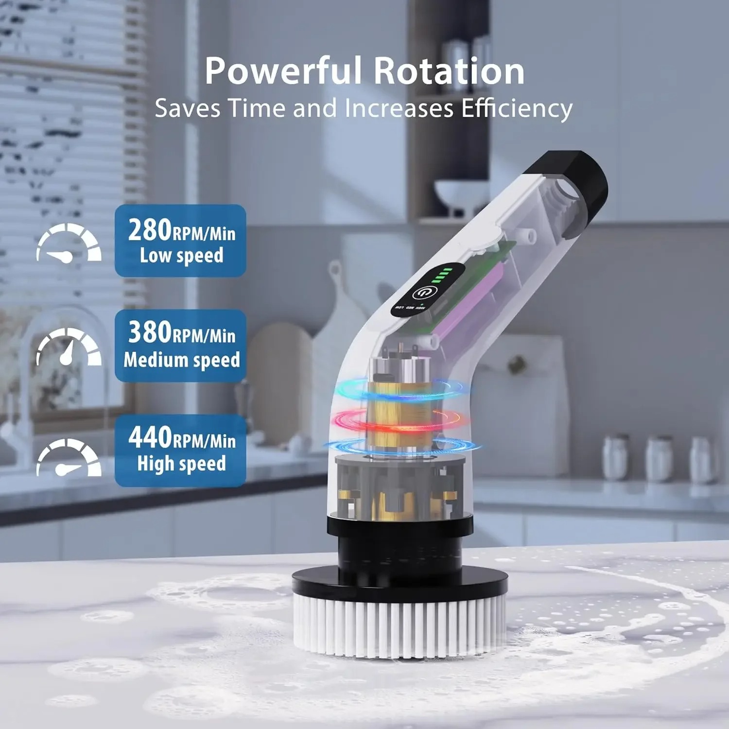 Brosse de nettoyage électrique - Home Bathroom Cleaner avis et prix