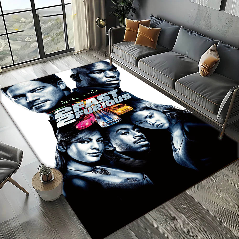 Tapis décoratif 3D Fast and Fu - Home Bathroom Movie avis et prix