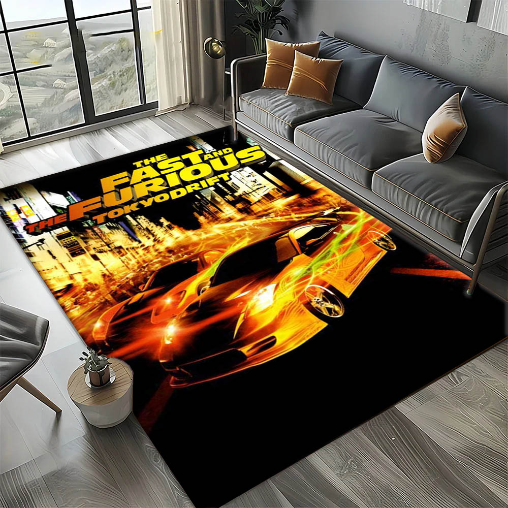 Tapis décoratif 3D Fast and Fu - Home Bathroom Movie avis et prix