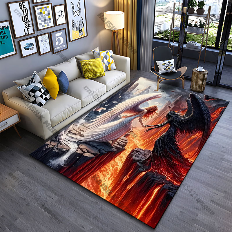 Tapis de yoga, tapis de salon, - Home Goods Bathroom Rugs avis et prix