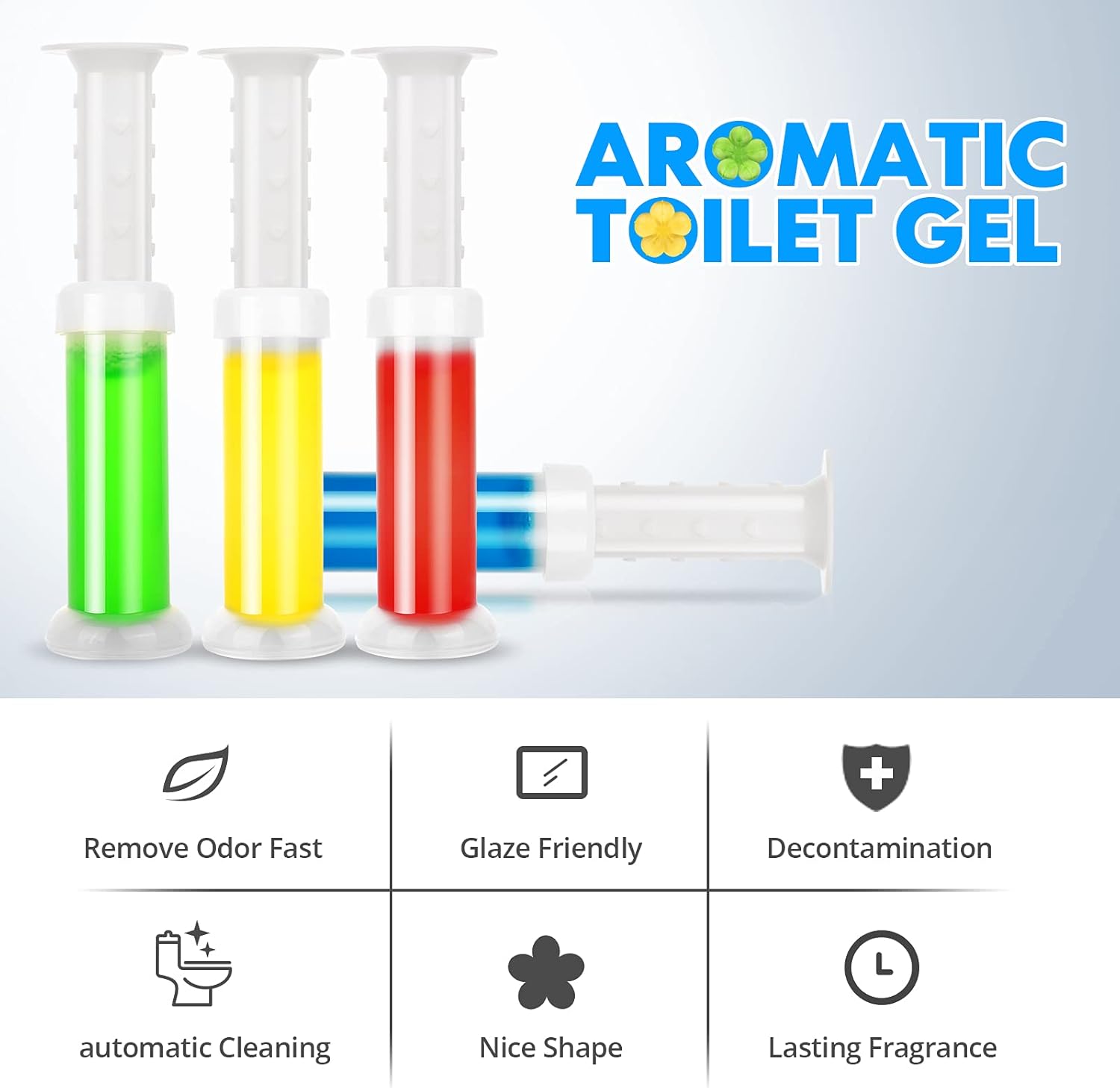 Gel WC 5 Couleurs avec 5 Parfu - Home Bathroom Cleaner avis et prix