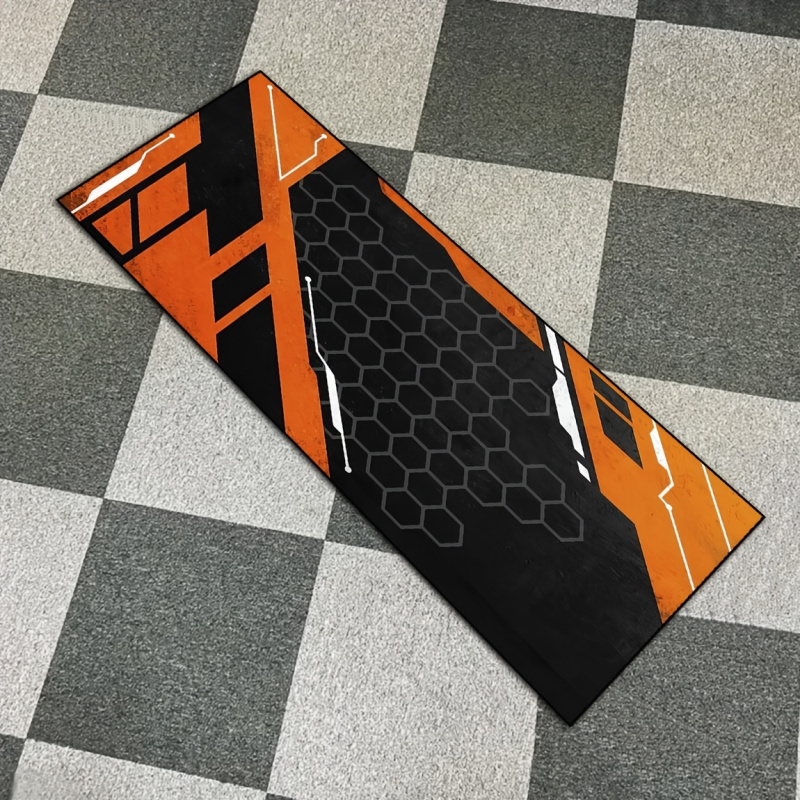 Tapis sur le thème de la moto  - Home Bathroom Carpet avis et prix