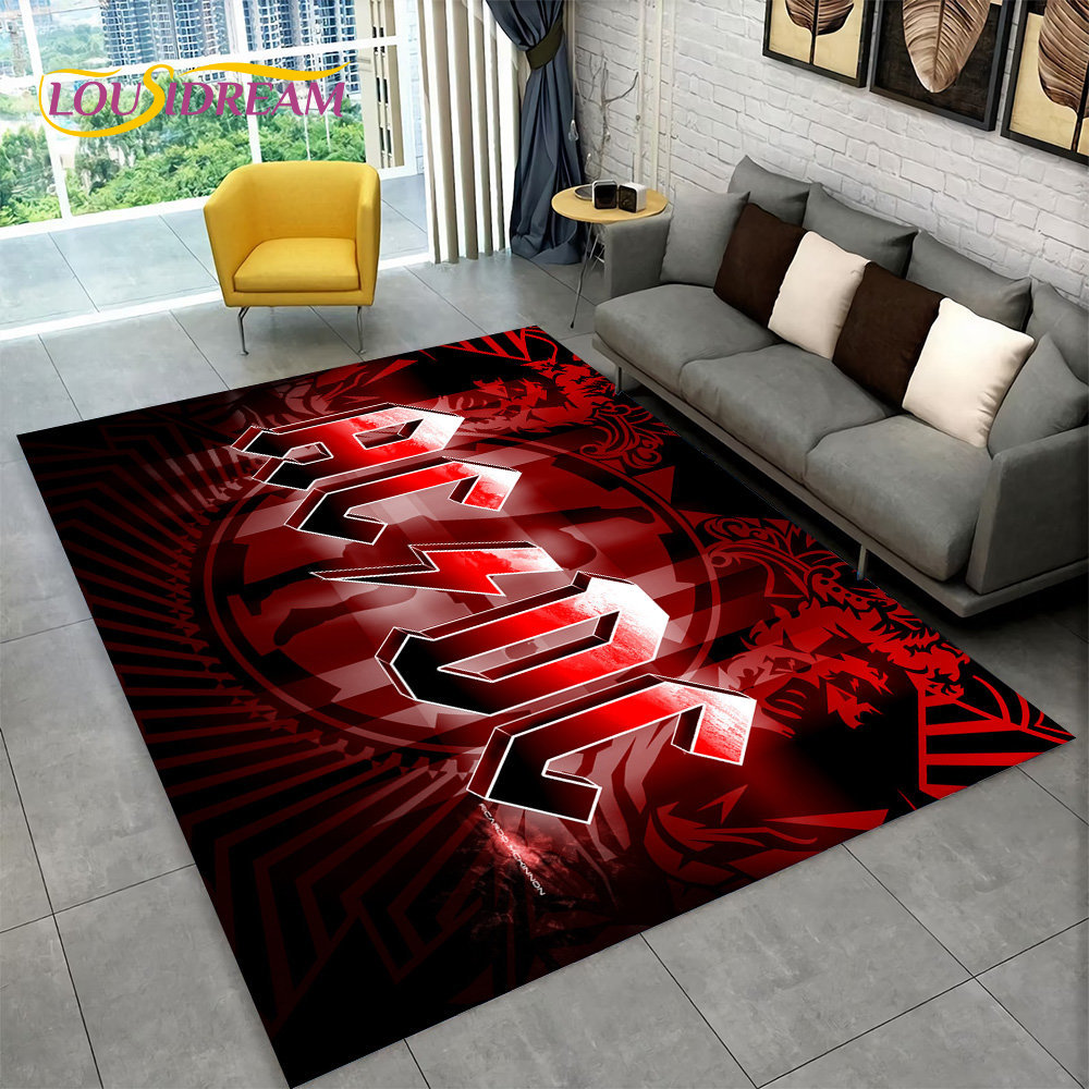Tapis de sol AC/DC Rock Band,  - Home Bathroom Carpet avis et prix
