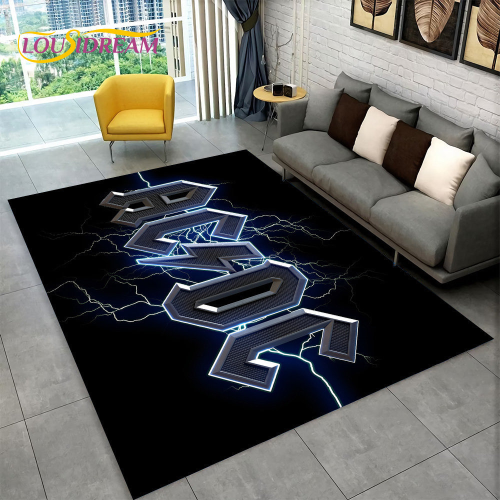 Tapis de sol AC/DC Rock Band,  - Home Bathroom Carpet avis et prix