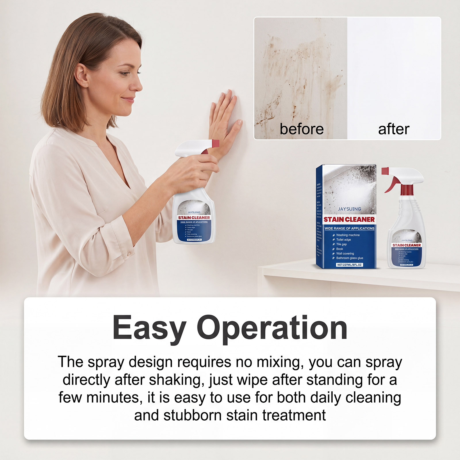 Nettoyant Mural Anti-Moisissur - Home Bathroom Cleaner avis et prix