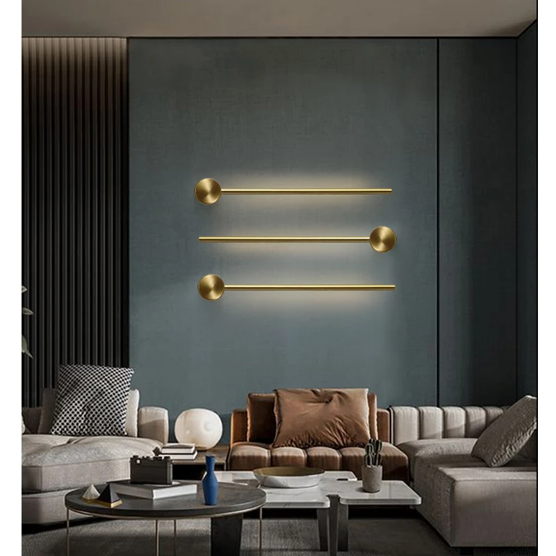 Lampes murales longues au desi - Home Bathroom Design Simple avis et prix